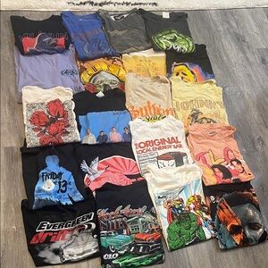 Unisex Graphic T-Shirt Collection Bundle